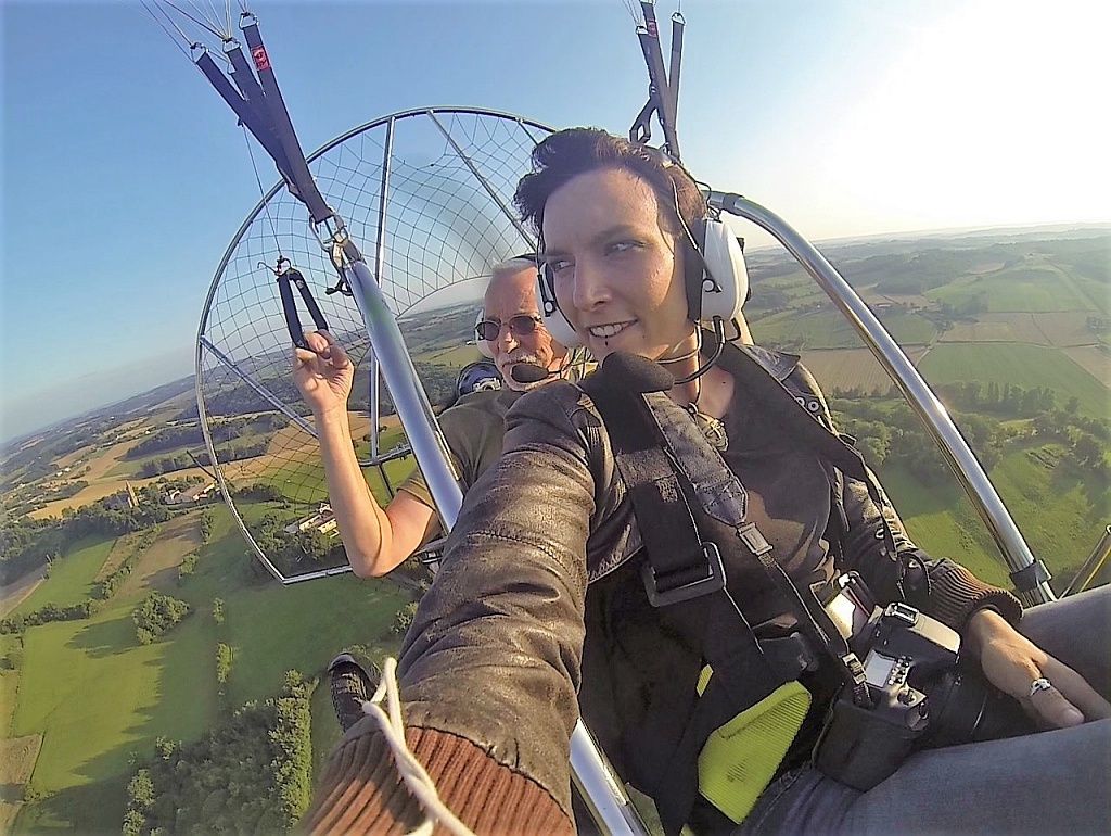 IMAGES DU CIEL, VOL EN PARAMOTEUR