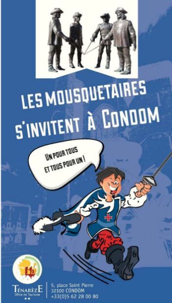 JEU DE PISTE "LES MOUSQUETAIRES S'INVITENT A CONDOM"