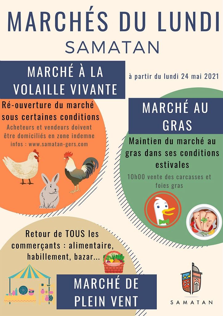 MARCHÉ TRADITIONNEL DU LUNDI À SAMATAN 