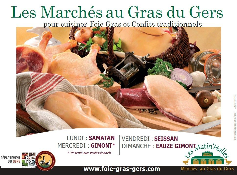 MARCHÉ AU GRAS LE DIMANCHE MATIN - EAUZE