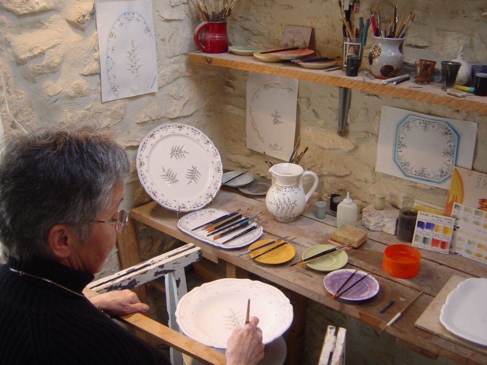 EXPOSITION ET DÉMONSTRATION : CHRISTIANE FITZPATRICK CINQUANTE ANS D'ATELIER CÉRAMIQUE