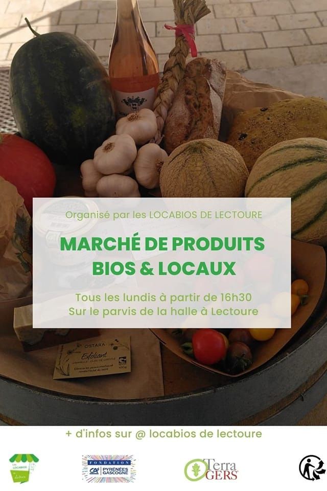 MARCHE DE PRODUITS BIOS ET LOCAUX