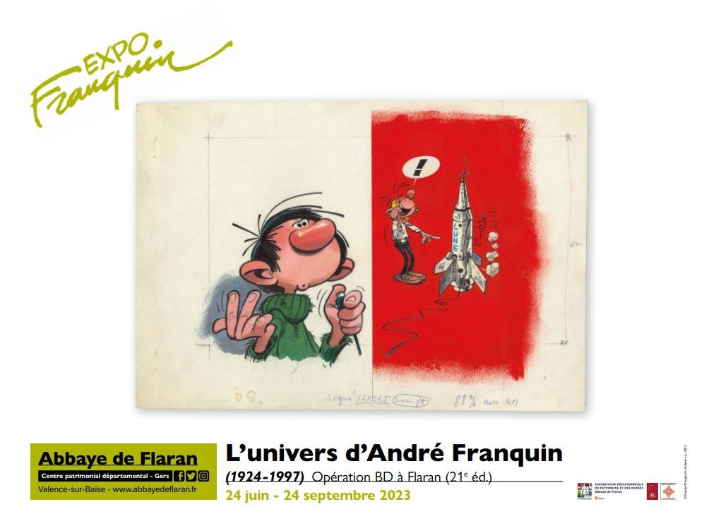 ABBAYE DE FLARAN - EXPOSITION L'univers d'André Franquin (1924-1997) 