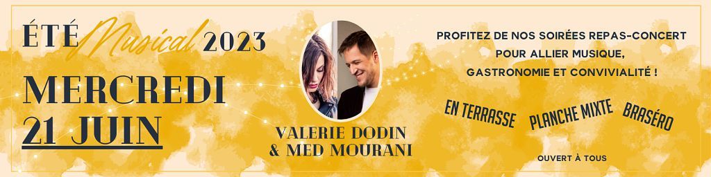 REPAS CONCERT A L'HOTEL RESTAURANT SOLENCA A NOGARO