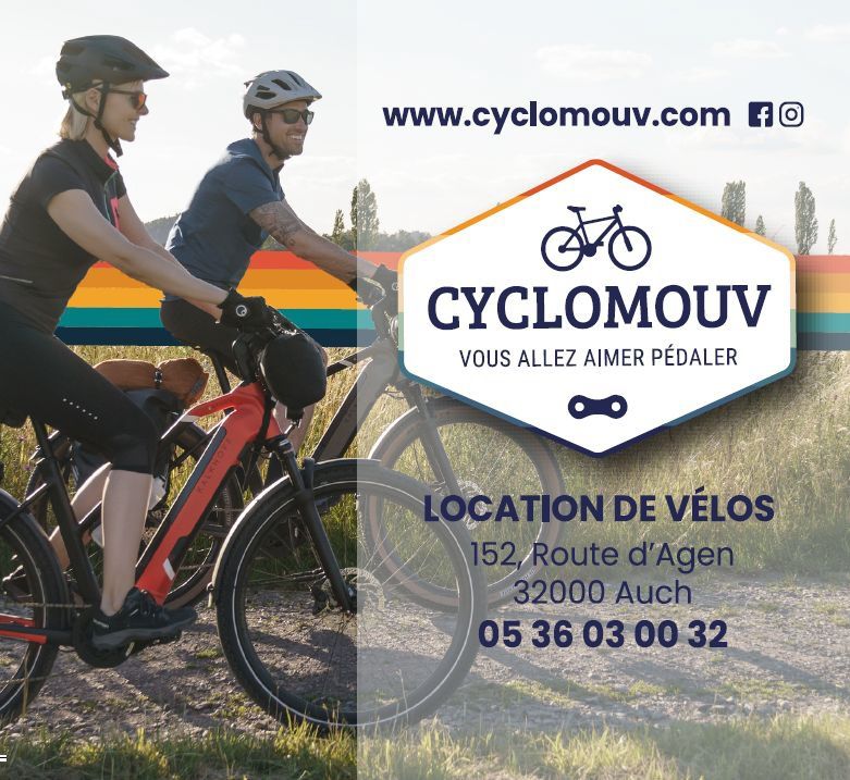 CYCLOMOUV - LOCATION DE VÉLOS