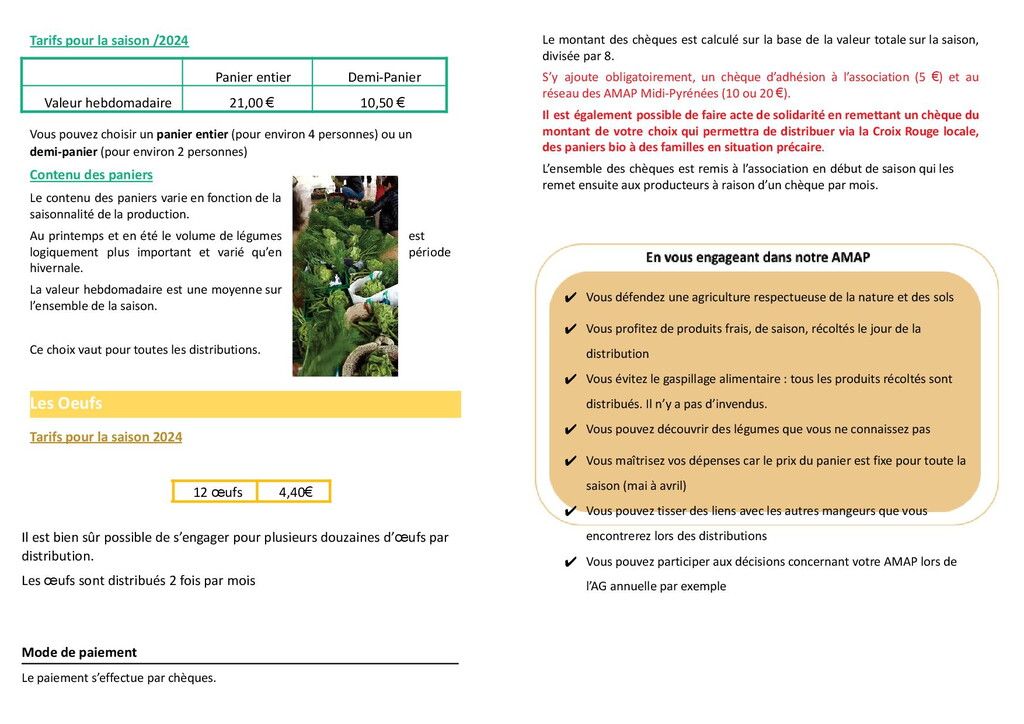 AMAP LE TOURNAN VERT DE LOMBEZ