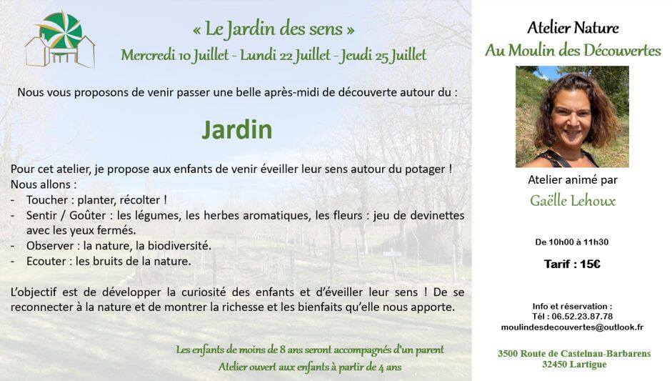Collection Tourisme Gers/Le moulin des découvertes