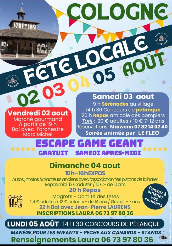 Collection Tourisme Gers/comité des fêtes de Cologne